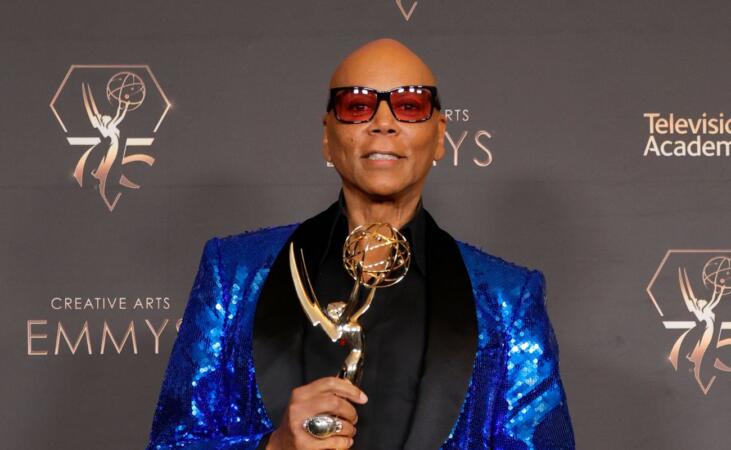 RuPaul Maintains Historic Emmys Dominance With 8th Straight Reality/Competition Host Win For 'RuPaul's Drag Race'