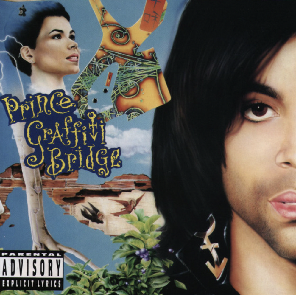 Prince Album Covers pictured: Graffiti Bridge