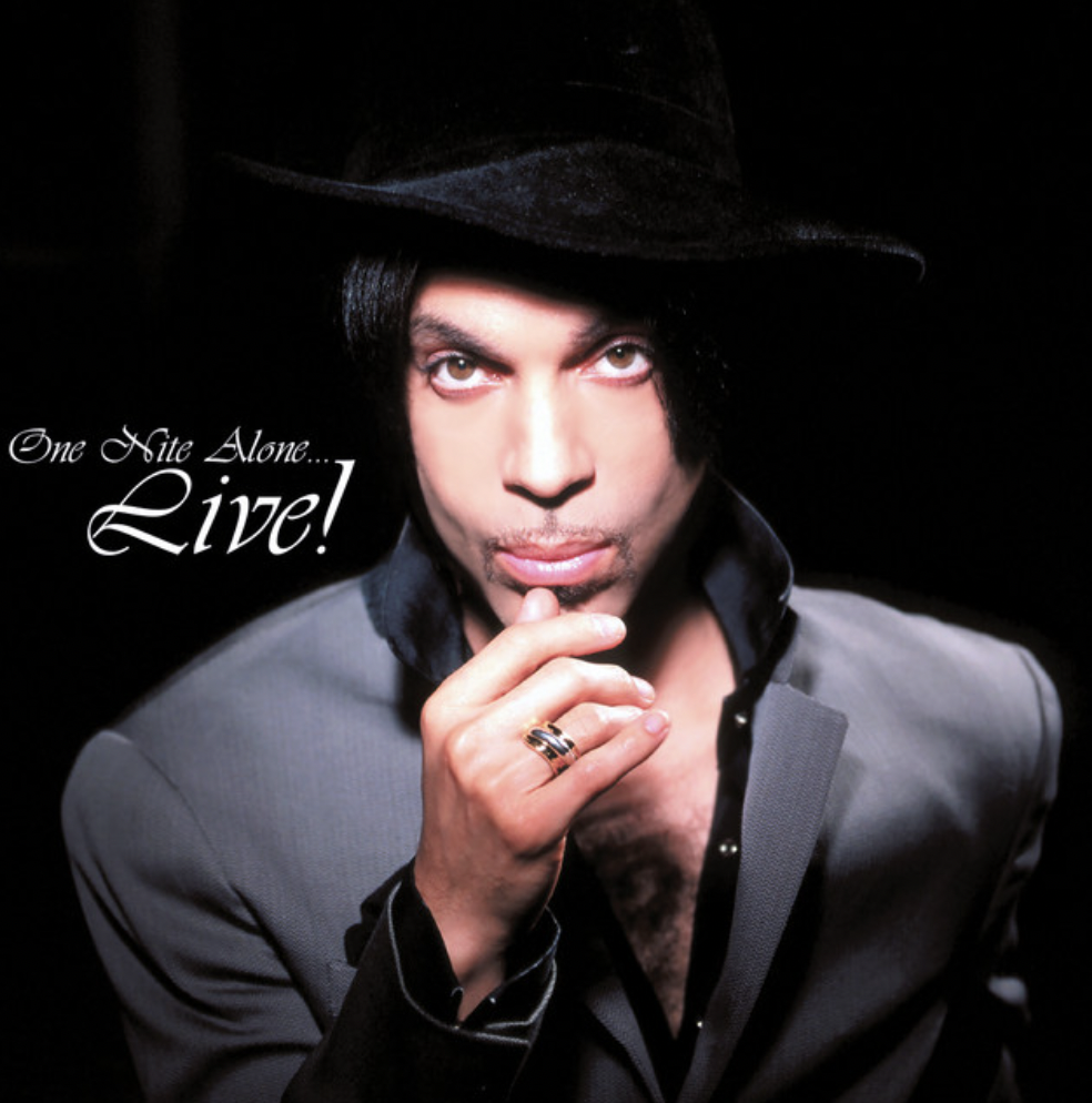Prince Album Covers pictured: One Nite Alone...