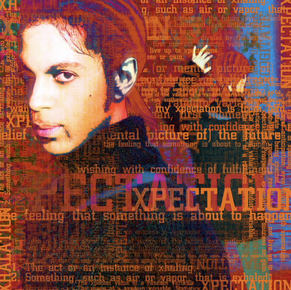Prince Album Covers pictured: Xpectation