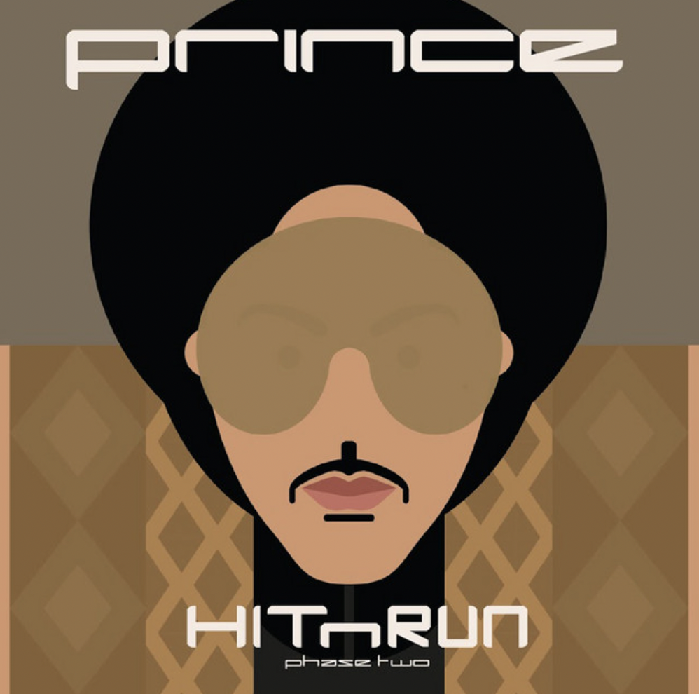 Prince Album Covers pictured: HITNRUN Phase Two