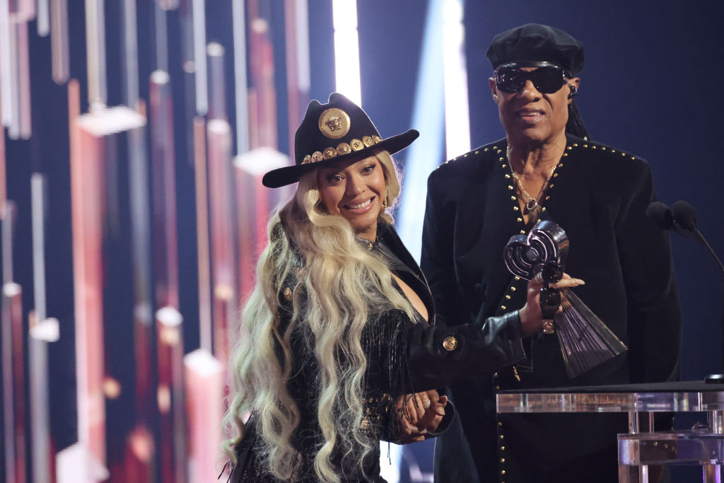 Beyoncé Honors Stevie Wonder For Harmonica Contribution To This 'Cowboy Carter' Track In Searing iHeartRadio Innovator Award Acceptance Speech