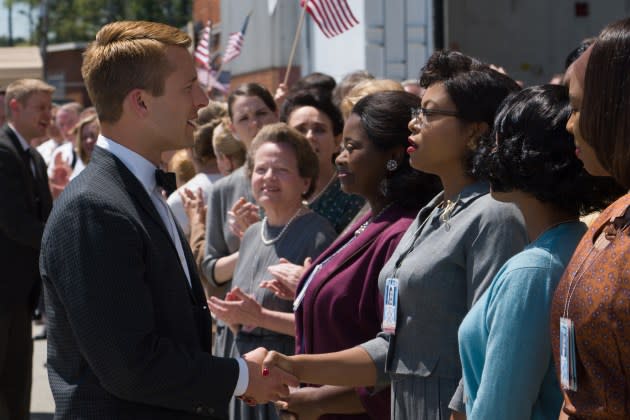 Why Glen Powell Was Worried He Ruined 'Hidden Figures': 'I Puked In The Bushes'