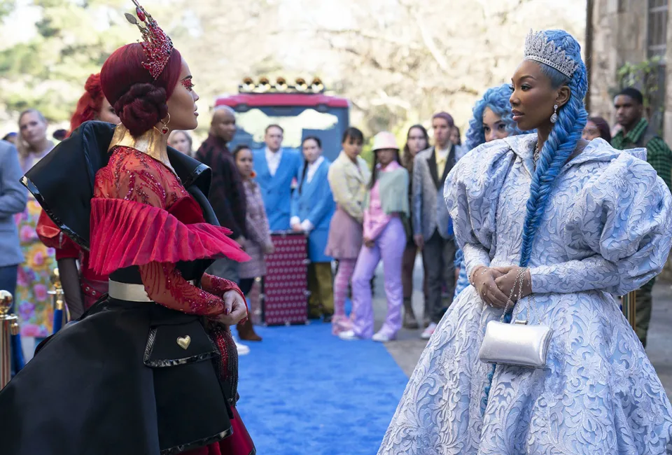 Brandy's Cinderella Faces Off Against Rita Ora's Queen Of Hearts In New 'Descendants: The Rise Of Red' Trailer
