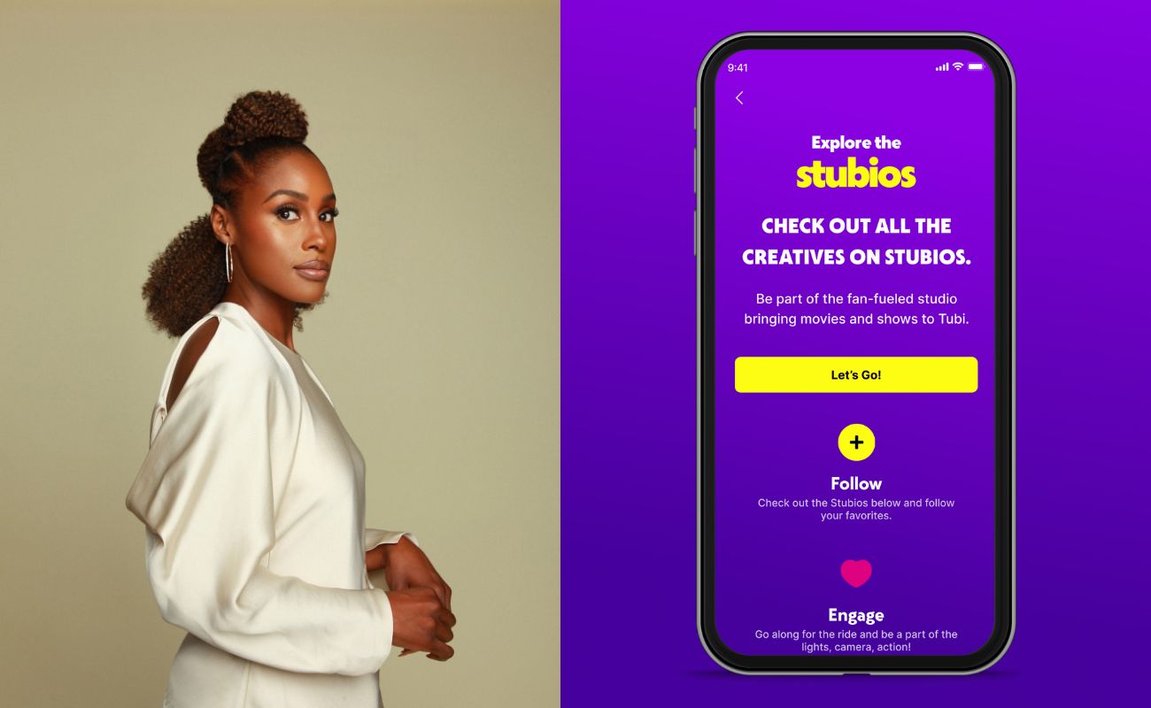 Tubi Launches Stubios, Giving Aspiring Filmmakers The Chance To Create Sustainable And Viewer-Supported Careers; Issa Rae To Mentor