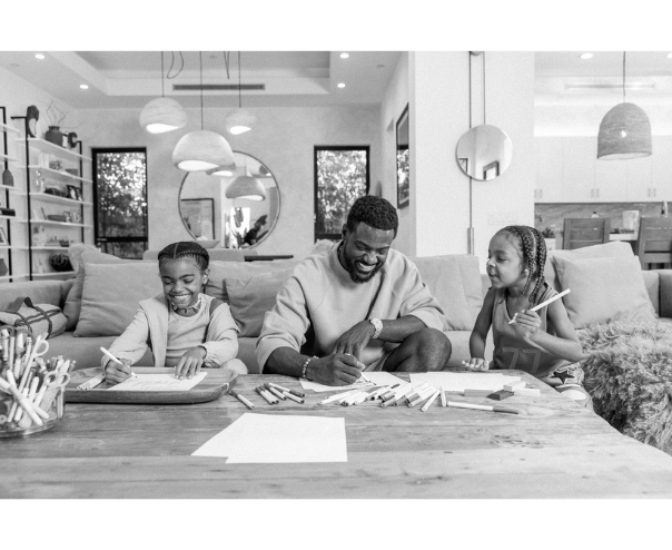 Lance Gross And J. Alphonse Nicholson And More Featured In Tommy Oliver's Latest Visual Memoir Celebrating Black Fathers In Hollywood