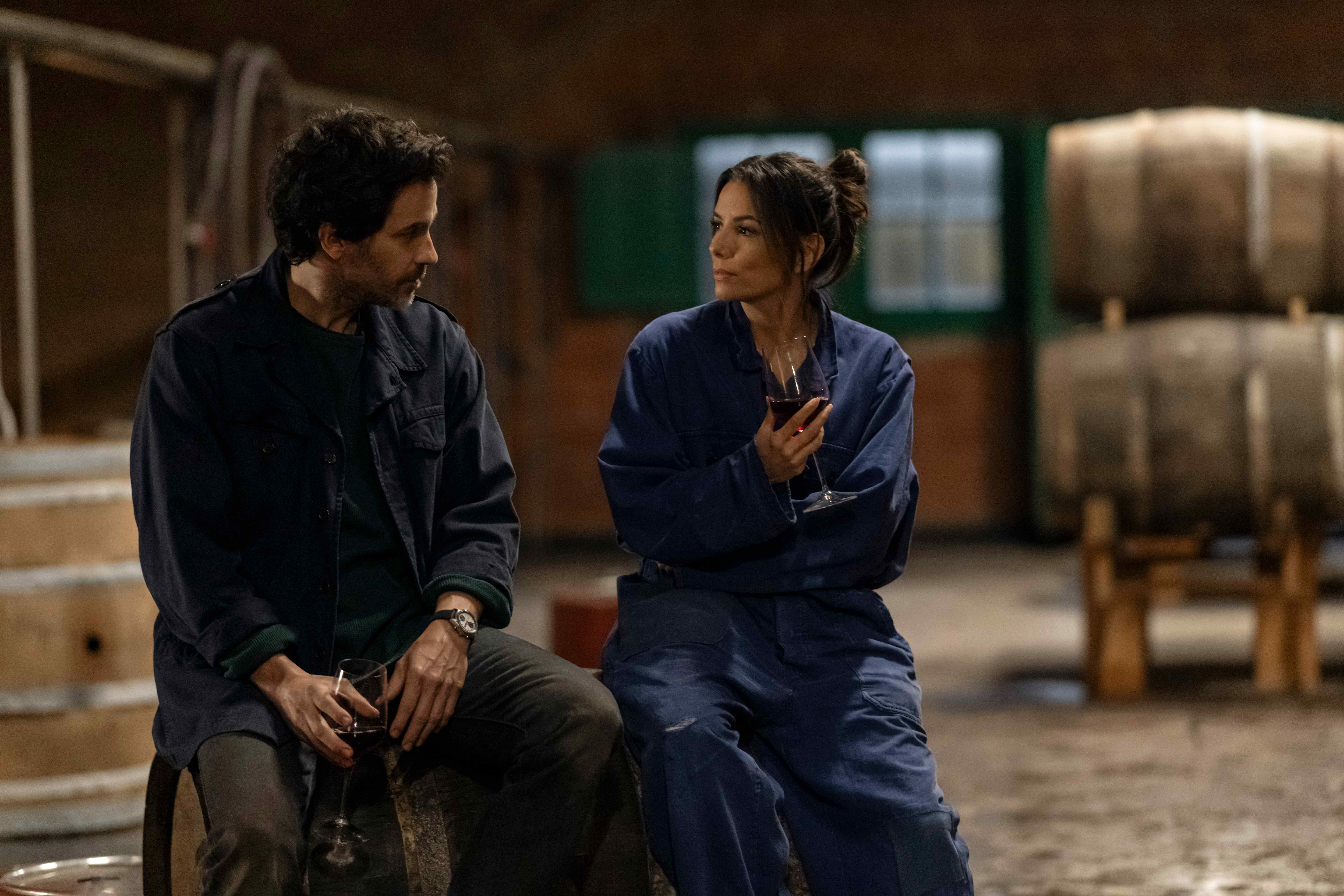 Eva Longoria Is Back On The Small Screen With Santiago Cabrera Of 'The Cleaning Lady' In Apple TV+'s 'Land Of Women'