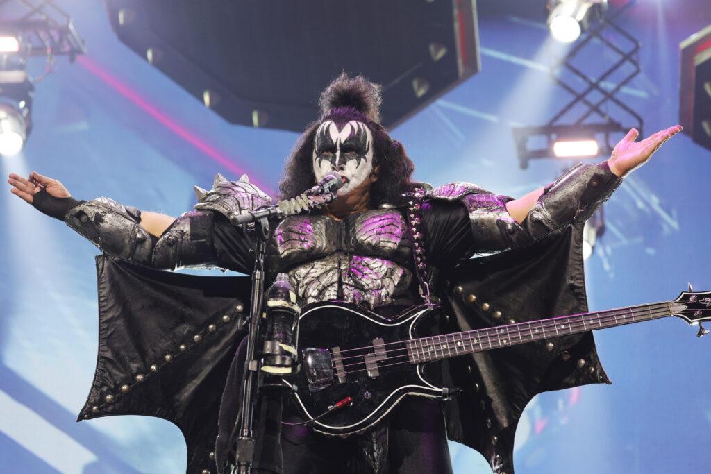 Gene Simmons Net Worth pictured: Gene Simmons performing