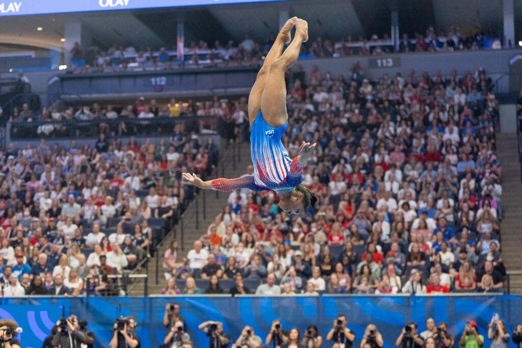 Simone Biles; docuseries "Simone Biles: Rising"; gymnast