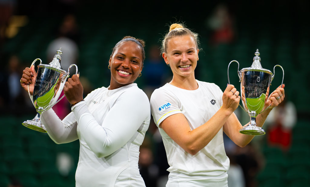 Taylor Townsend is now Wimbledon champion after winning the women’s doubles title with Katerina Siniakova