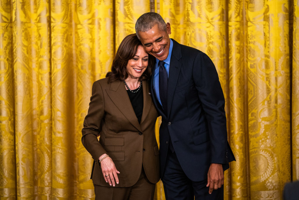 The Obamas Officially Endorse Kamala Harris As VP Hits At Trump For Ducking Out Of Debate