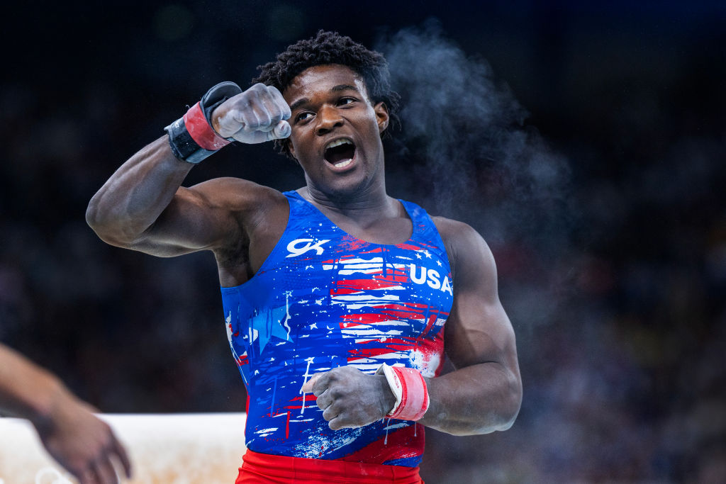 Fred Richard Comes In Clutch For Team USA His Men's Gymnastics Olympic Debut