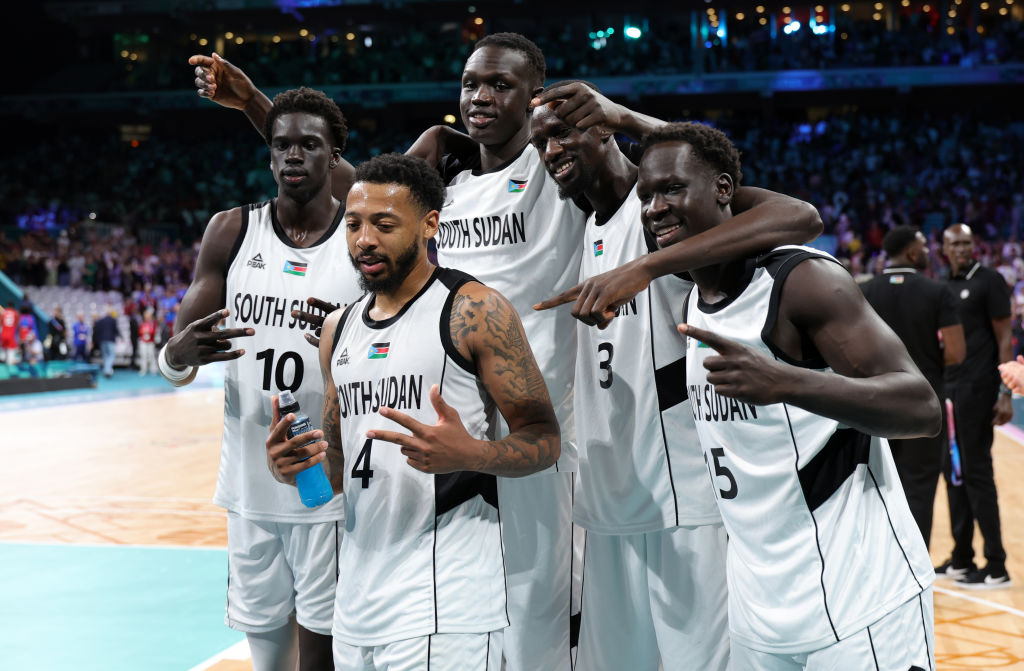 South Sudan Celebrates Its First Olympic Victory In History With A Men's Basketball Win Against Puerto Rico