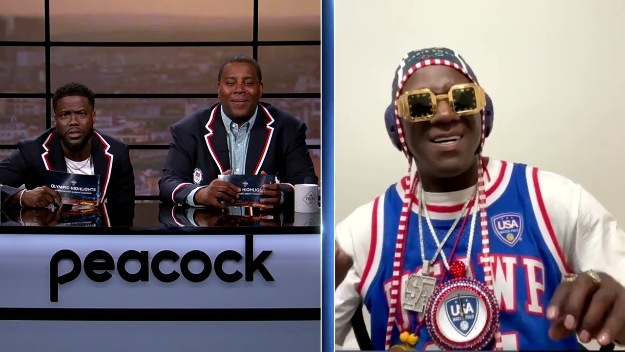 Flavor Flav On Being The US Women's Water Polo's Official Hypeman In 'Olympic Highlights With Kevin Hart &amp; Kenan Thompson' Exclusive Preview