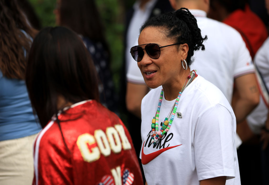 Dawn Staley Hints That South Carolina’s Basketball Schedule This Year Will Include An HBCU | Photo: Maja Hitij/Getty Images