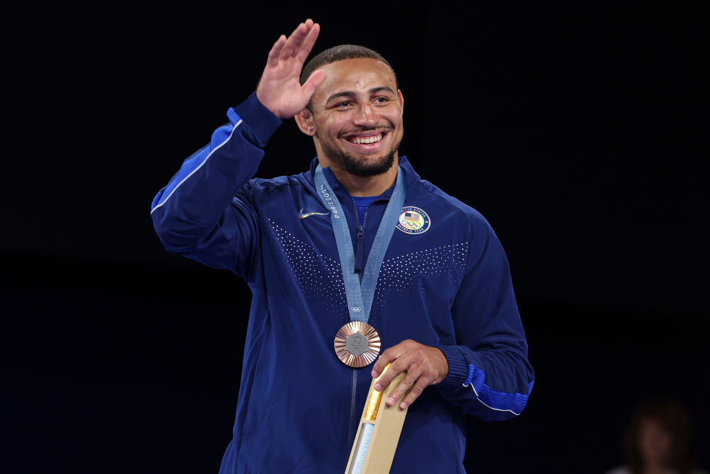 Wrestler Aaron Brooks Won Bronze In His First-Ever Olympics