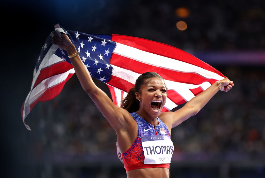 Gabby Thomas Dominates Women's 200m Final, Wins Her First Olympic Gold Medal