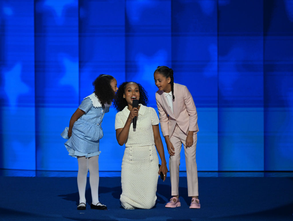 Kamala Harris' Great-Nieces Stole The DNC With Adorable Moment To Demonstrate How To Pronounce Their Great-Aunt's Name