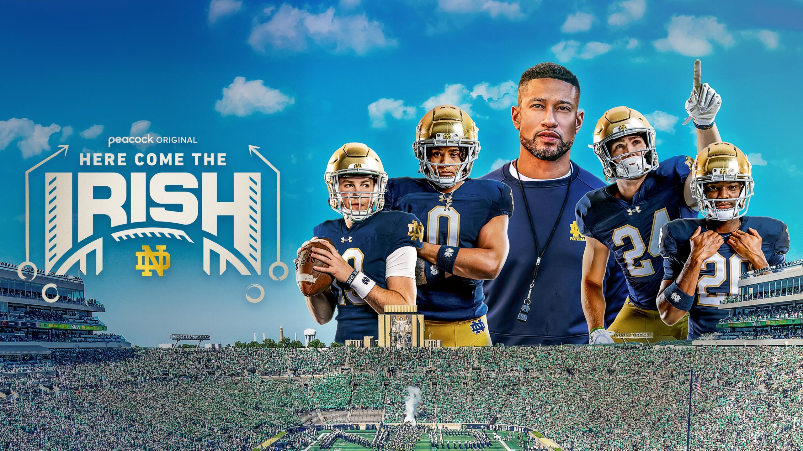 What To Know About Peacock's Notre Dame Football Series 'Here Come The Irish'