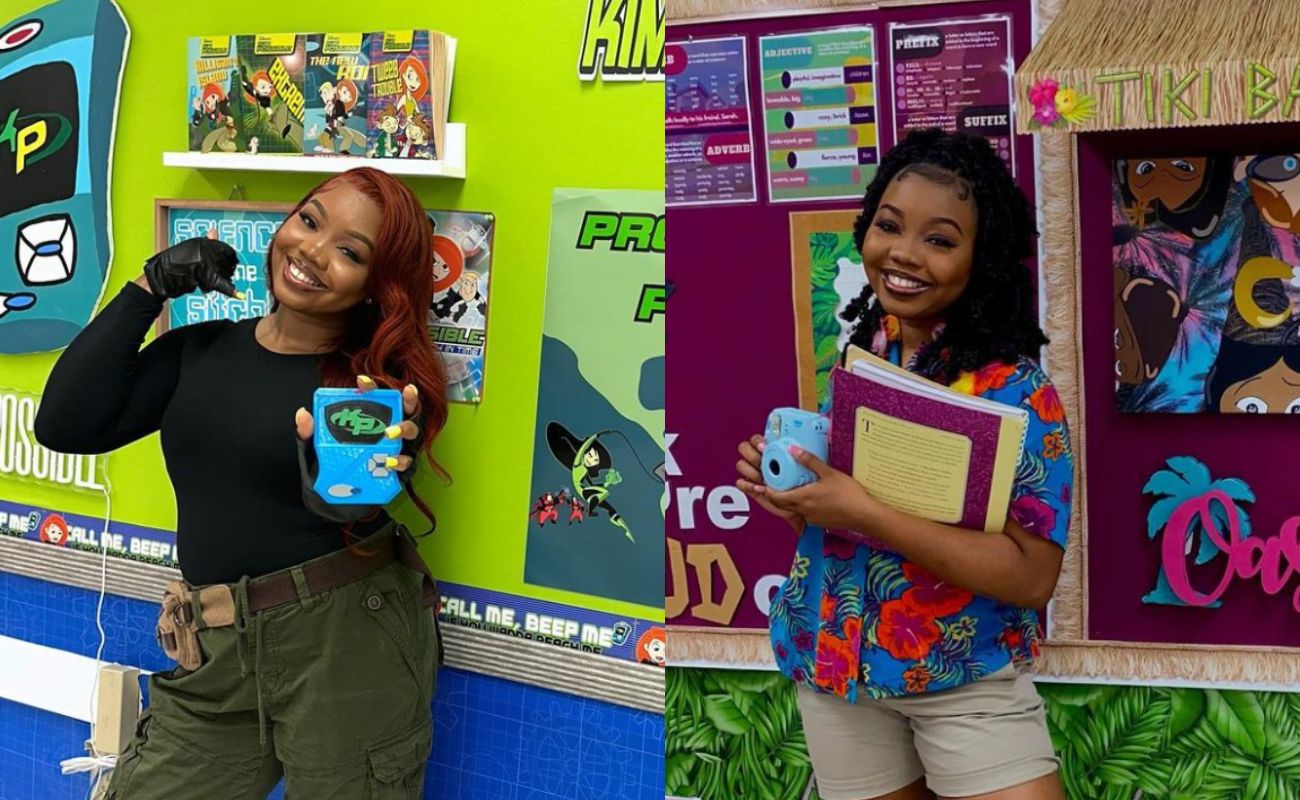 This Florida teacher’s creative classroom decoration went viral and earned her a shout-out from a Disney Channel star