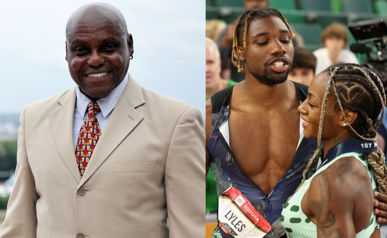 Carl Lewis On Working With Noah Lyles And How Sha'Carri Richardson's Comeback Is 'What We All Would Hope To Do'