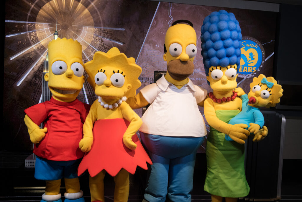 'The Simpsons' Series Finale pictured: 'The Simpsons' characters