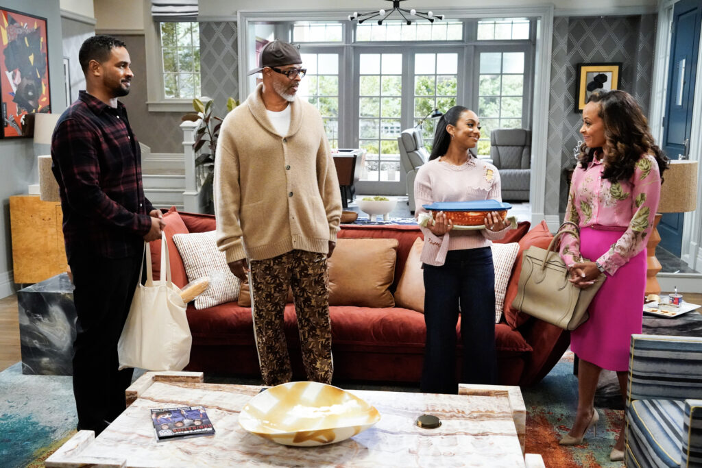 When Dr. Ivy Reed joins Poppa’s family for dinner, she begins scrutinizing Nina and Junior’s relationship for potential catastrophe. Junior spends the night at his dad’s house while Nina and Ivy devise a plan over a bottle of wine, on the CBS Original series POPPA’S HOUSE