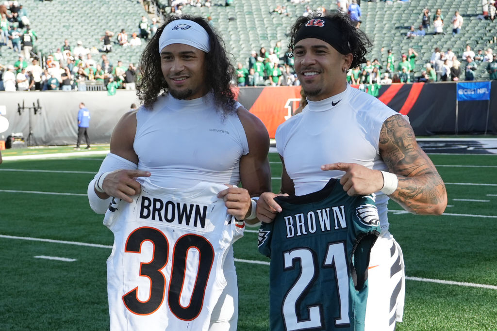 Sydney And Chase Brown, Identical Twins, Faced Off In NFL Week 8 Game