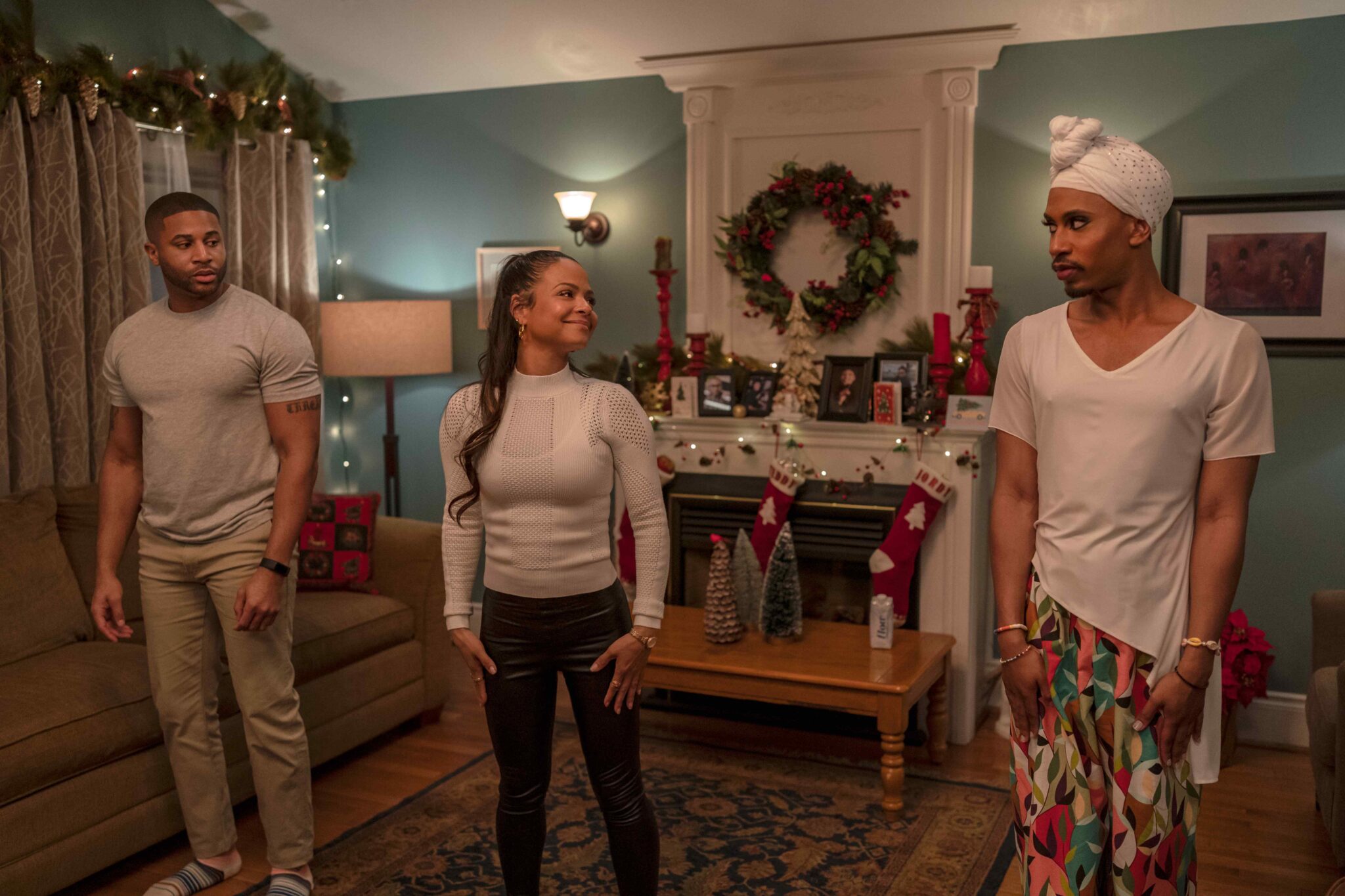 'Meet Me Next Christmas' First Look: Christina Milian, Kofi Siriboe And ...