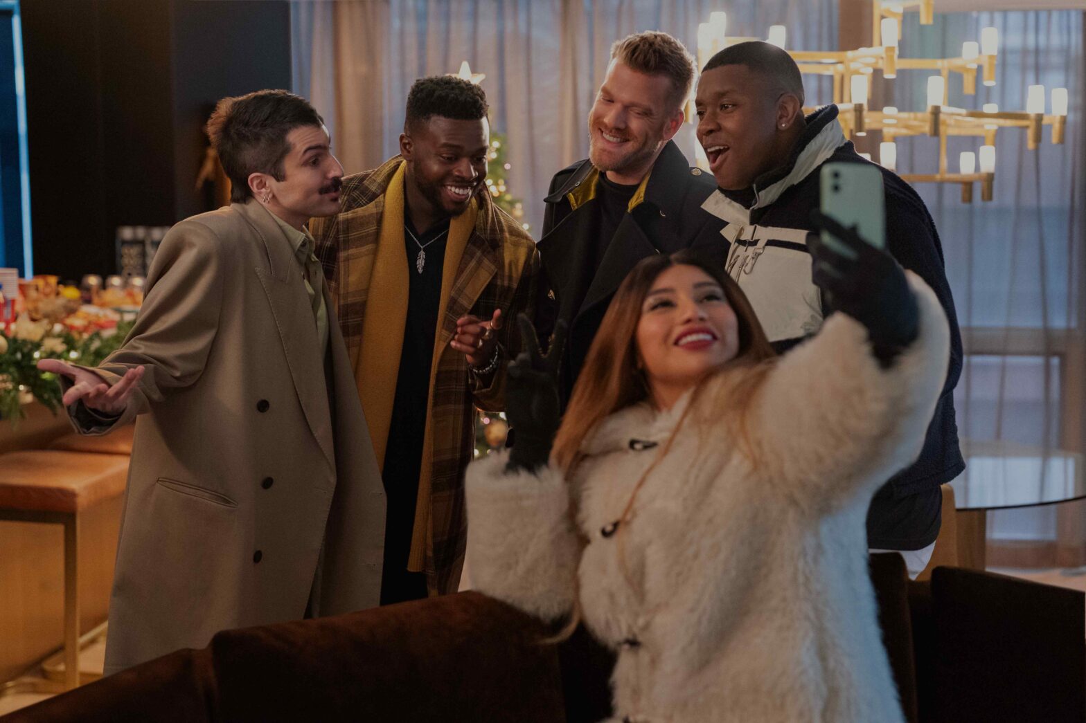 'Meet Me Next Christmas' First Look: Christina Milian, Kofi Siriboe And ...