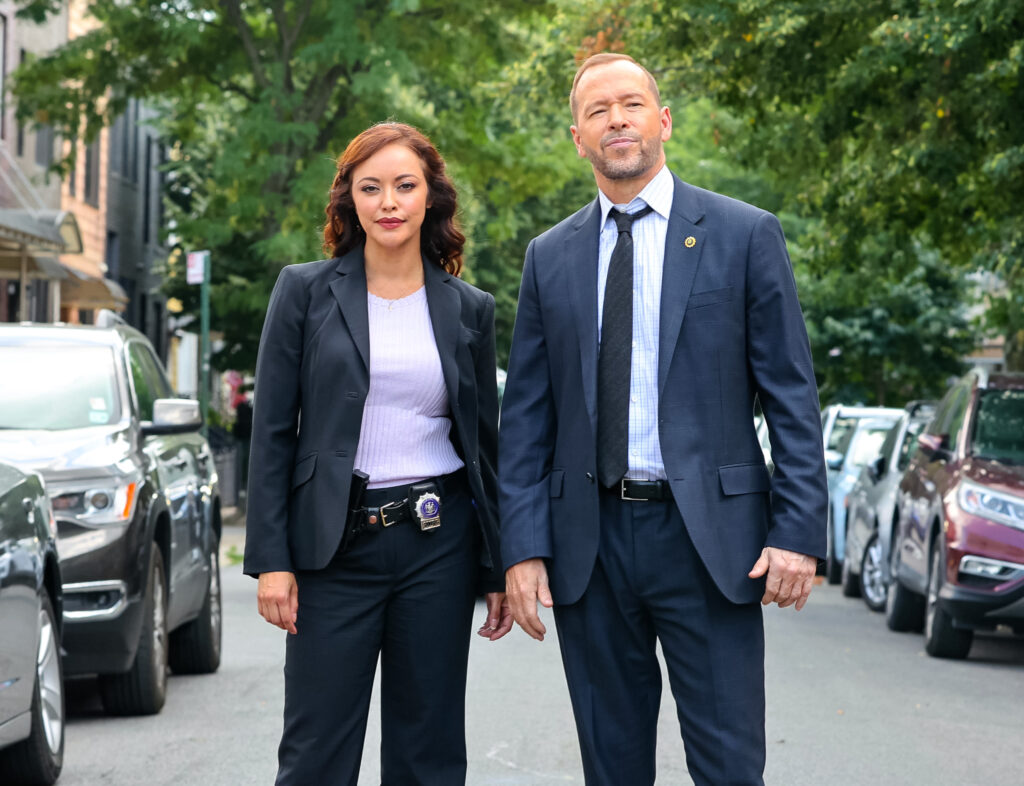 'Blue Bloods' Recap pictured: Donnie Wahlberg and Marisa Ramirez