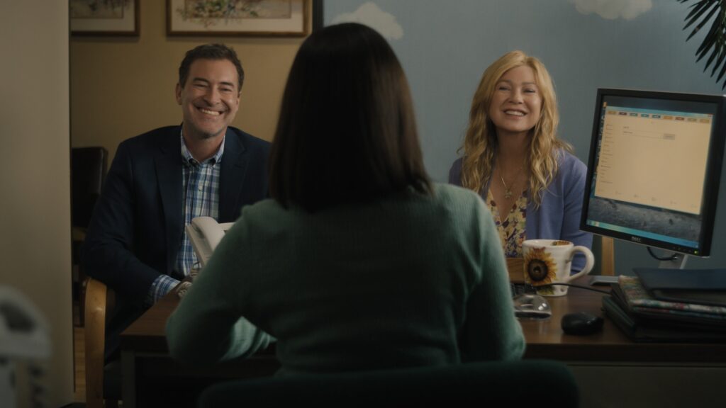 GOOD AMERICAN FAMILY - “First Look” (Disney) MARK DUPLASS, ELLEN POMPEO