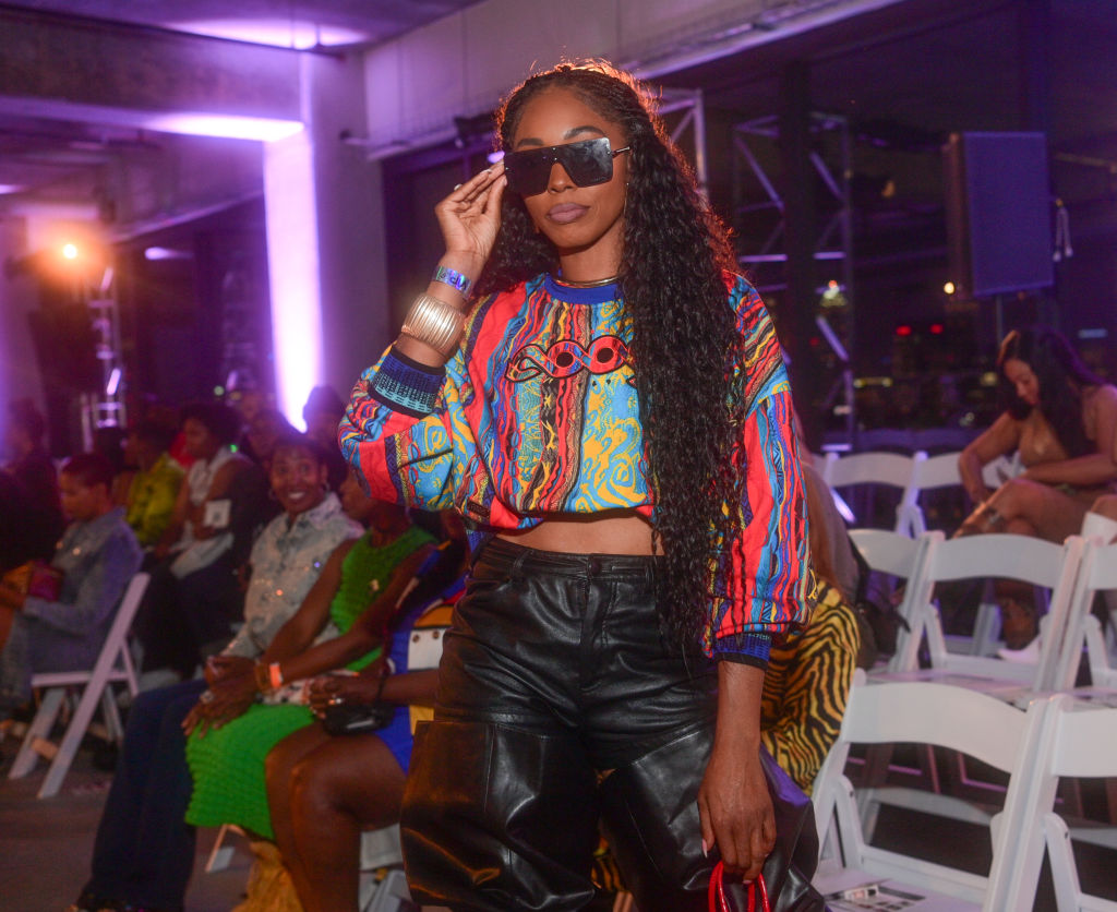Christina Granville attends Atlanta Fashion Week 2024 - Coogi Runway Show at The Interlock on October 3, 2024 in Atlanta, Georgia.