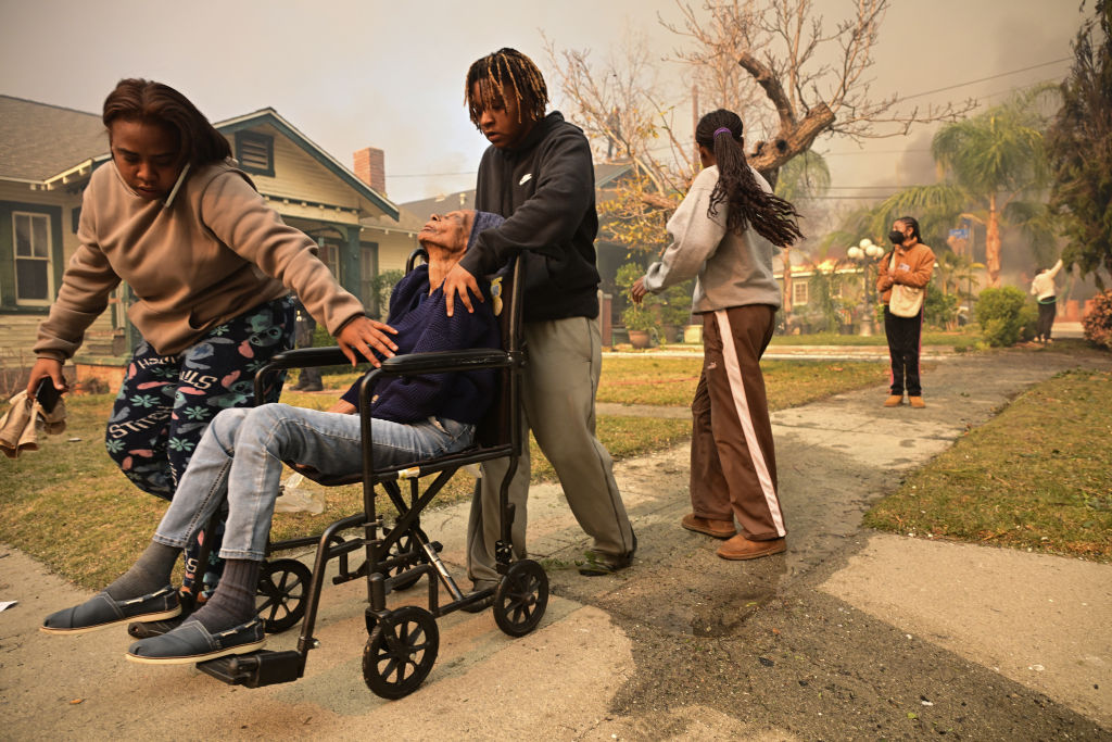 Altadena, A Historic Black Neighborhood In Los Angeles, Faces Catastrophic Wildfire Damage