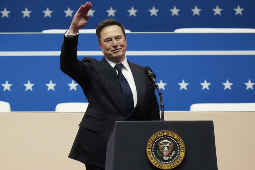 What is a Roman Salute? pictured: Elon Musk Trump Inauguration