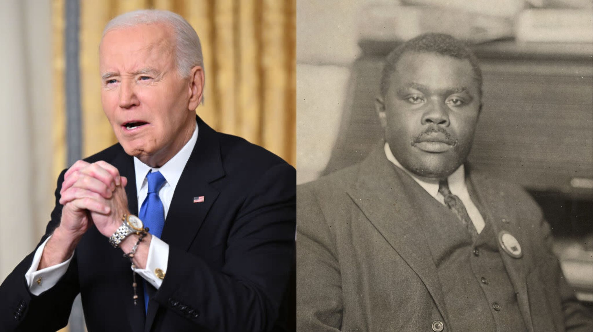 Biden Posthumously Pardons Marcus Garvey; Howard Law Professors And Students Had A Part In It