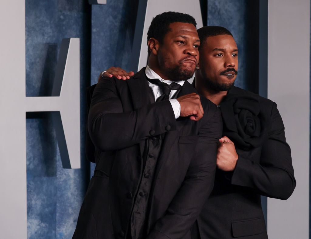 Michael B. Jordan 'Proud' Of Jonathan Majors' 'Resilience,' Says He'd Work With Him Again: 'That's My Boy'