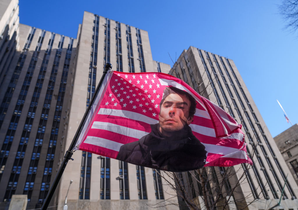 Luigi Mangione Supporters And Fans Gathered Outside NYC Court While As 26-Year-Old Appeared For Hearing