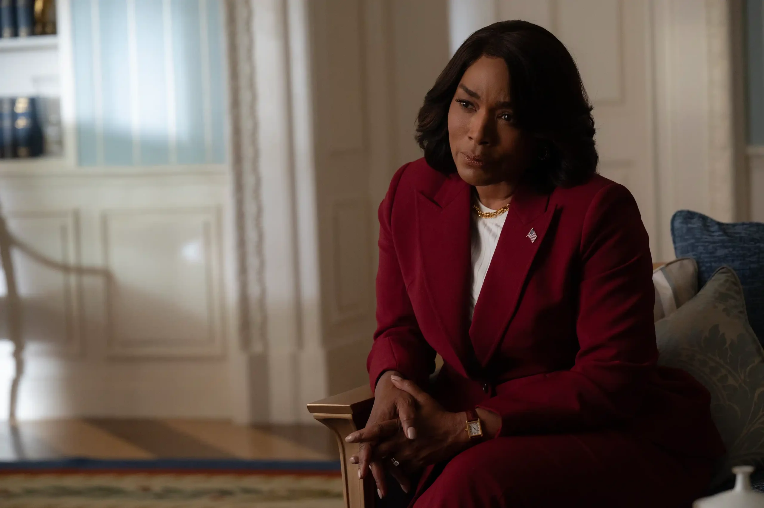 Angela Bassett On Playing A Black Woman President In 'Zero Day' Amid Kamala Harris' Recent Campaign: 'We're So Close To That Being A Reality'