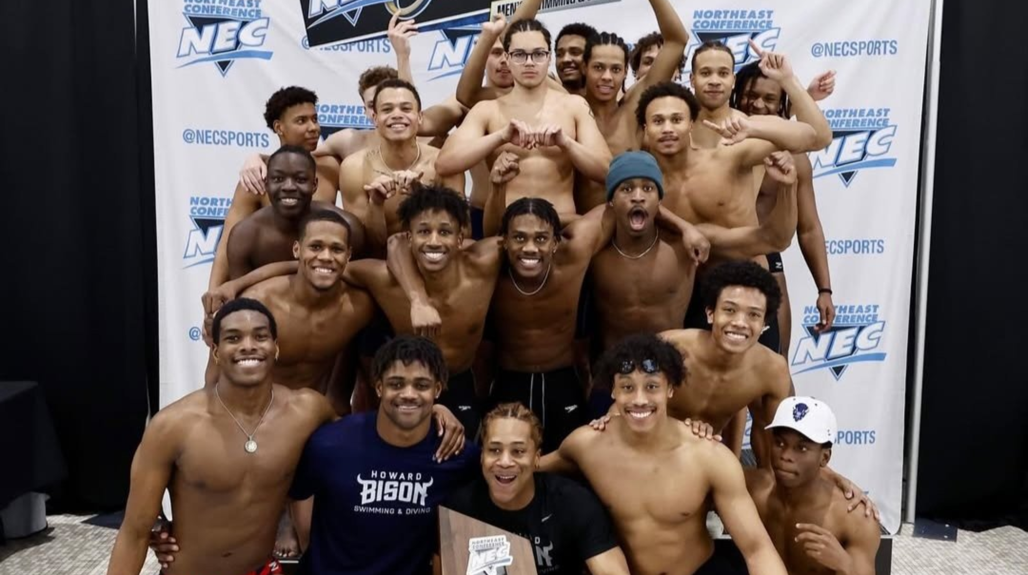 Howard University Swim Team Wins Second NCAA Division I Title In Three Years