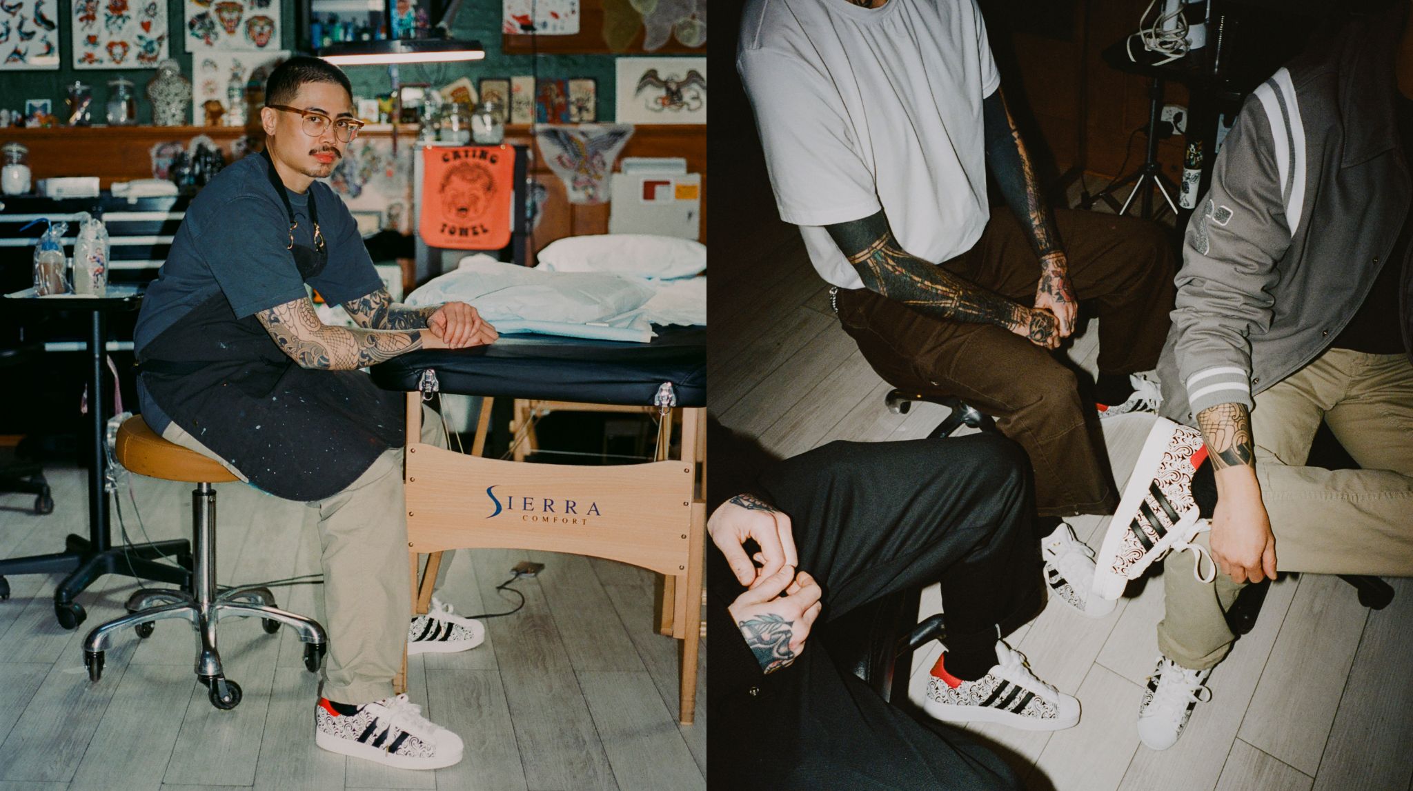 NYC's Tattoo Culture Celebrated In New Adidas/Snipes Shoe