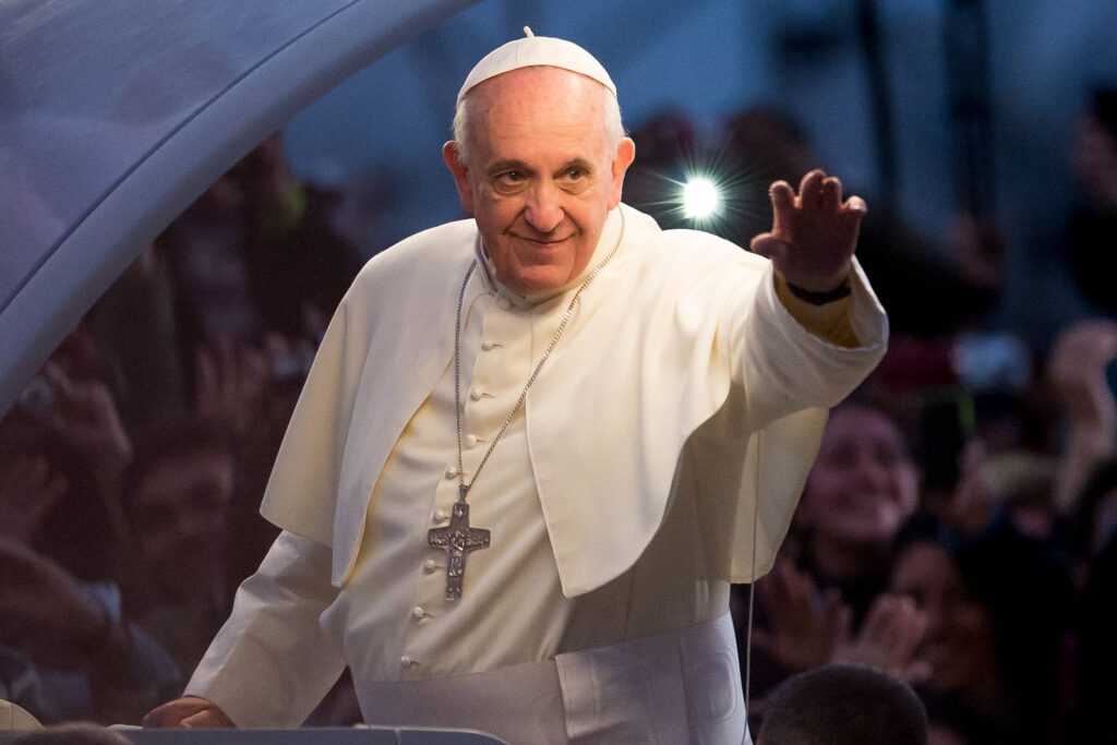 Who Will Be The Next Pope? pictured: Pope Francis
