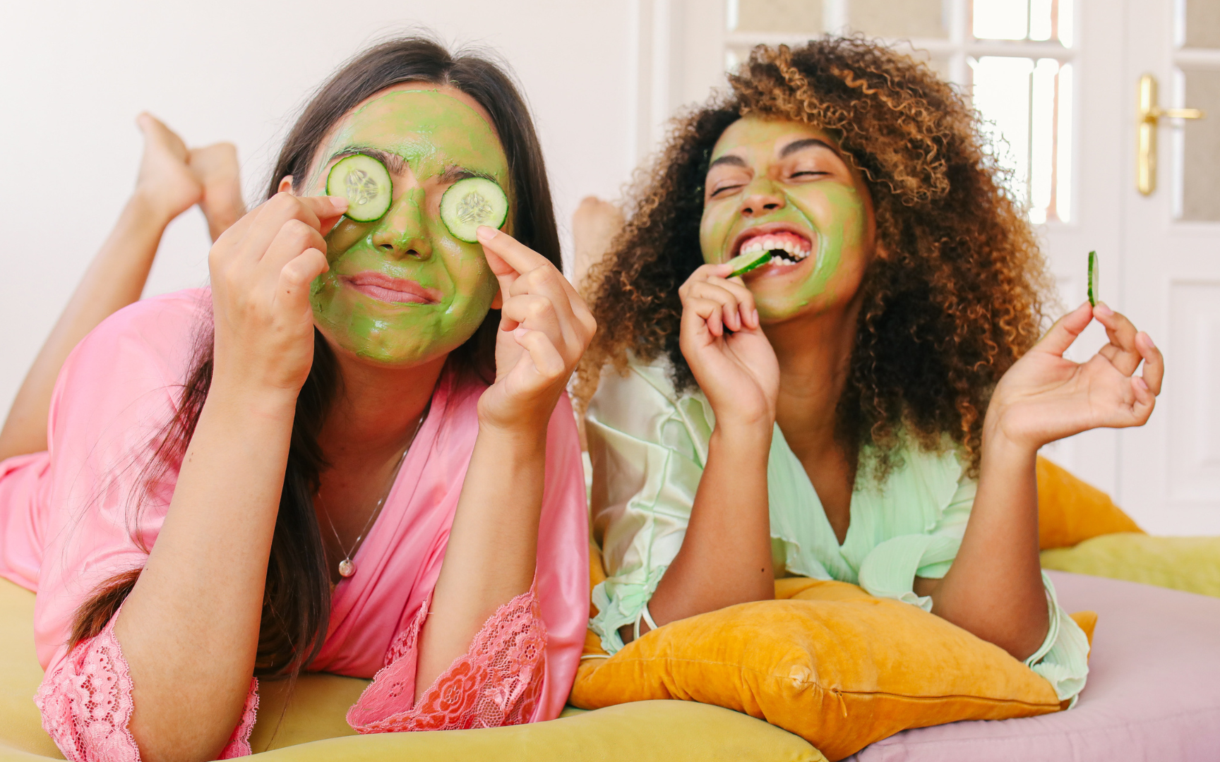 Young Women Facemask for Self-Care