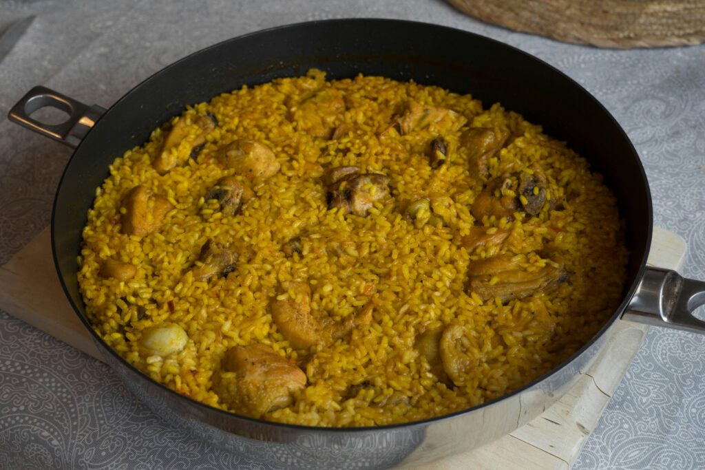 high calorie recipes for chronic kidney disease pictured: chicken and rice