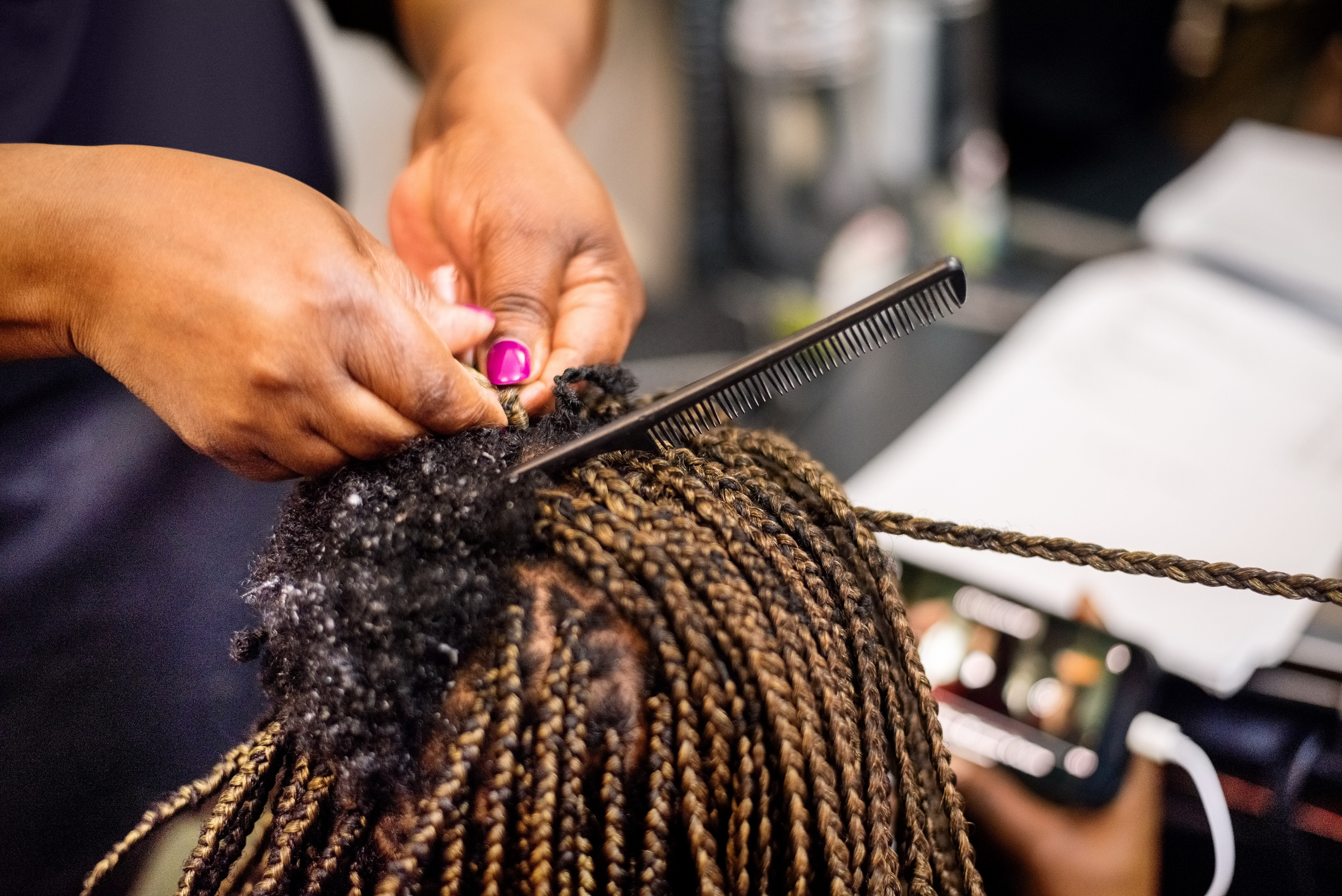 Most Synthetic Braiding Hair Contains Carcinogens, Study Finds