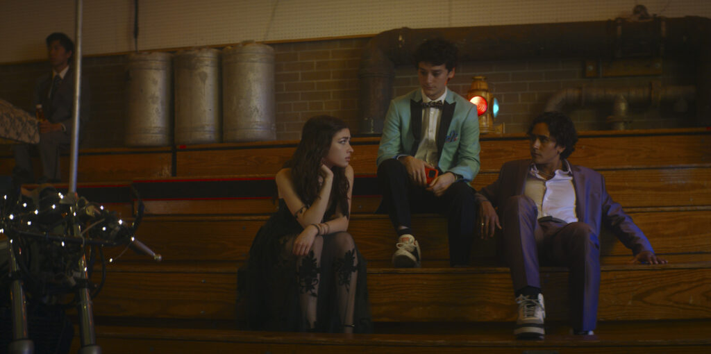 Caitlyn (Melissa Collazo), Marcel (Nicolas Cantu), Zac (Michael Cimino)