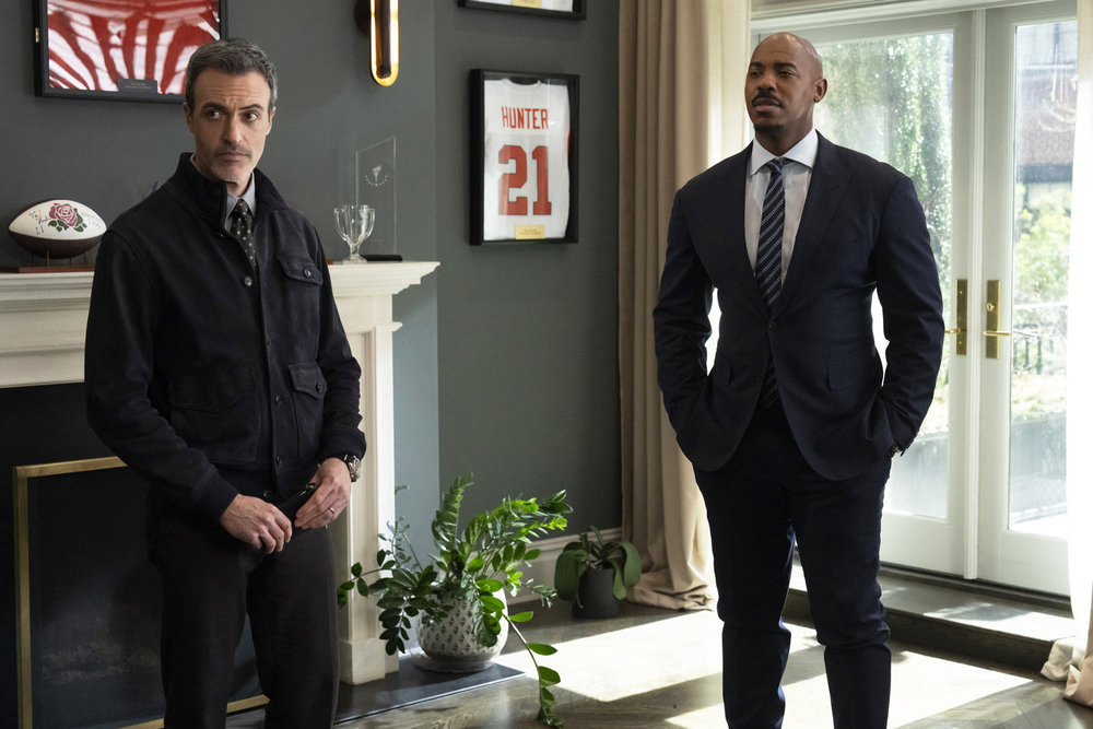 'Law &amp; Order' Exclusive Preview: Shaw And Riley Visit The Family Of A Well-Known, Sports Figure Victim