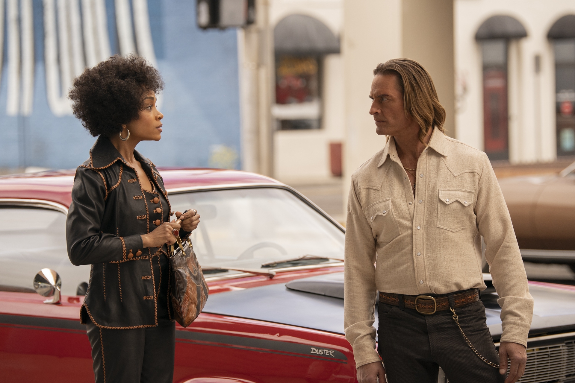 Josh Holloway And Rachel Hilson On 'Duster's Specificity With Their Relatable Characters