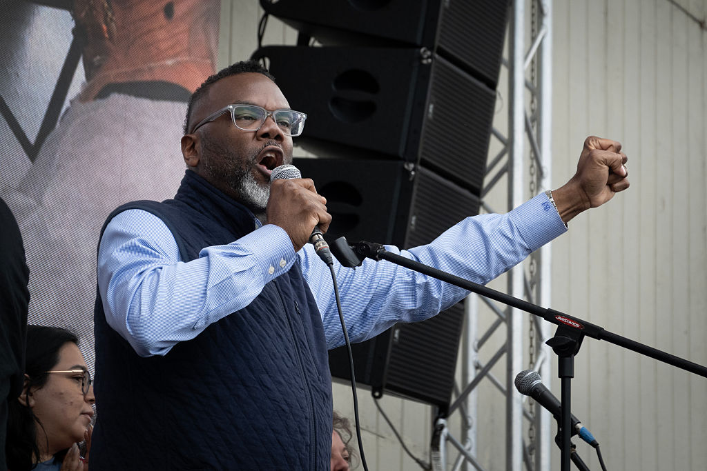 Chicago Mayor Brandon Johnson Says Trump Is 'Intimidated By The Intellectual Prowess Of Black Men'