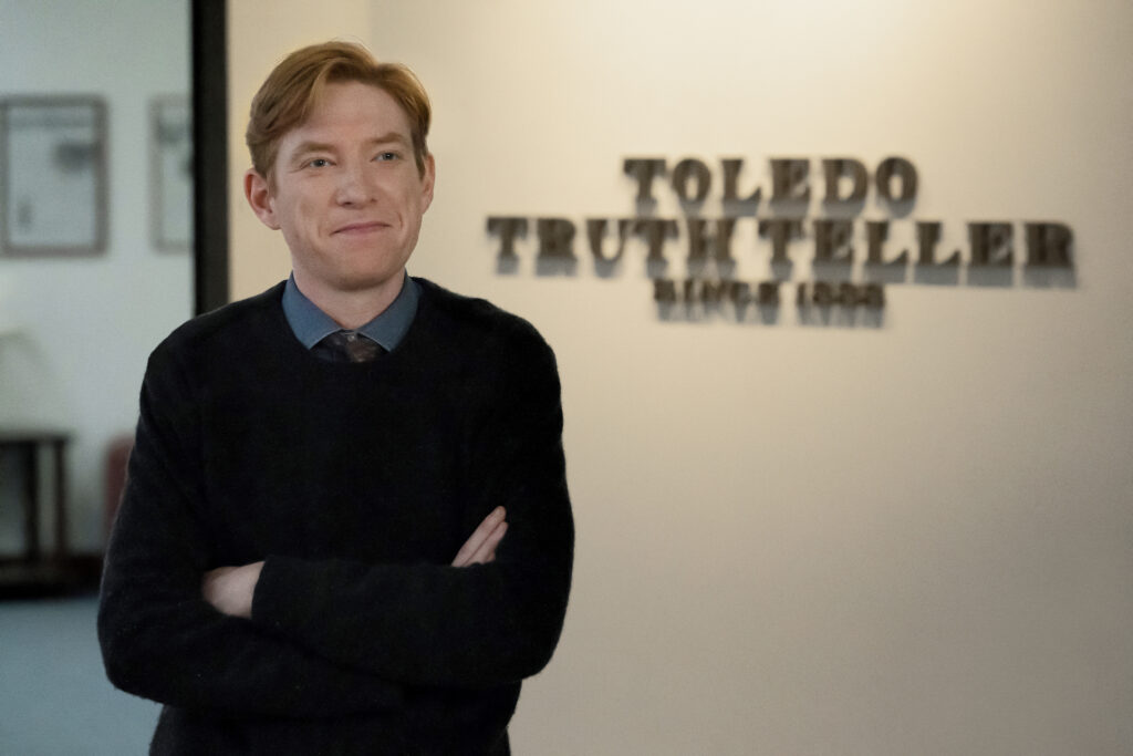 SOOM SOOM -- Episode 101 -- Pictured: Domhnall Gleeson as Ned -- (Photo by: Aaron Epstein/PEACOCK)